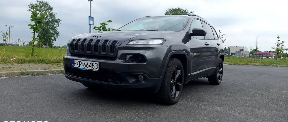 jeep cherokee Jeep Cherokee cena 72500 przebieg: 148000, rok produkcji 2016 z Krotoszyn